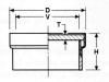 1-1/2" Standard Length Fused Silica Viewport